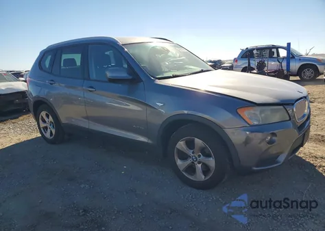 2011 BMW X3 xDrive28I z USA, uszkodzony, nr VIN 5UXWX5C54BLW13605
